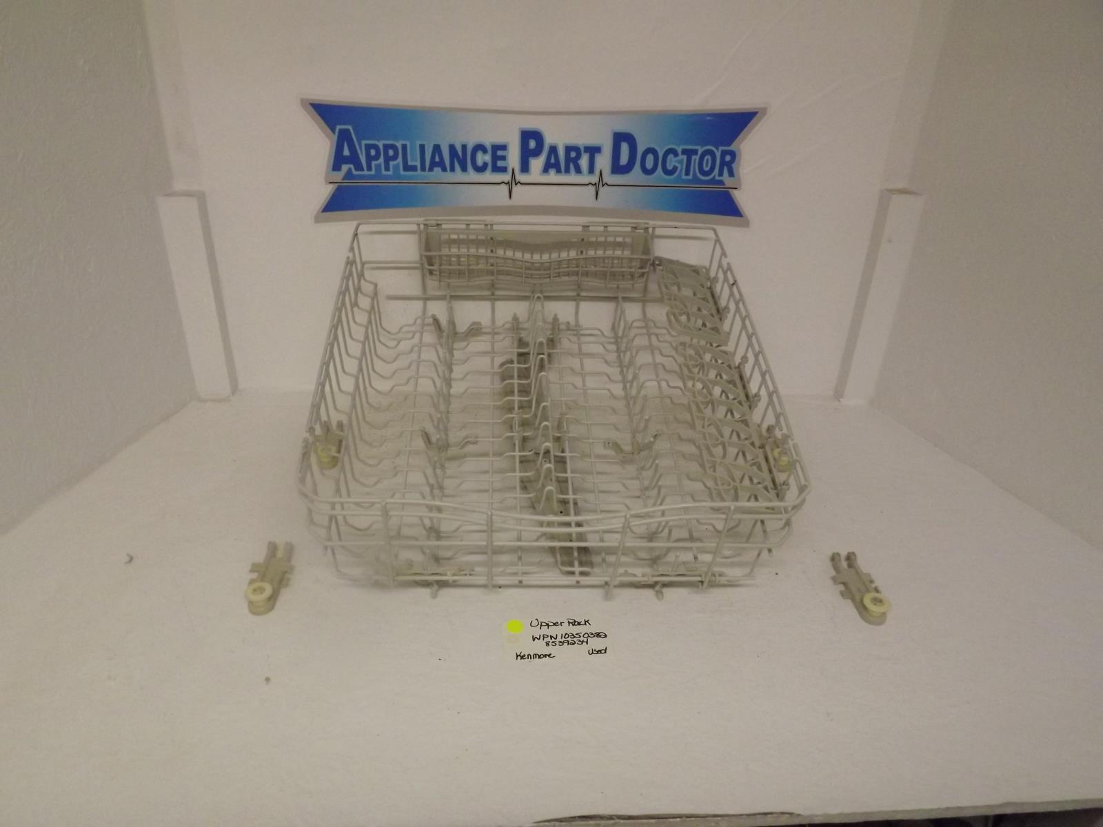 Kenmore Dishwasher WPW10350382 8539234 Upper Rack Used Kenmore Dishwasher WPW10350382 8539234 Upper Rack Used